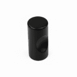 Tirador Milán negro para muebles