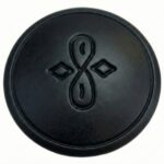 Tirador Infinito negro moderno para muebles